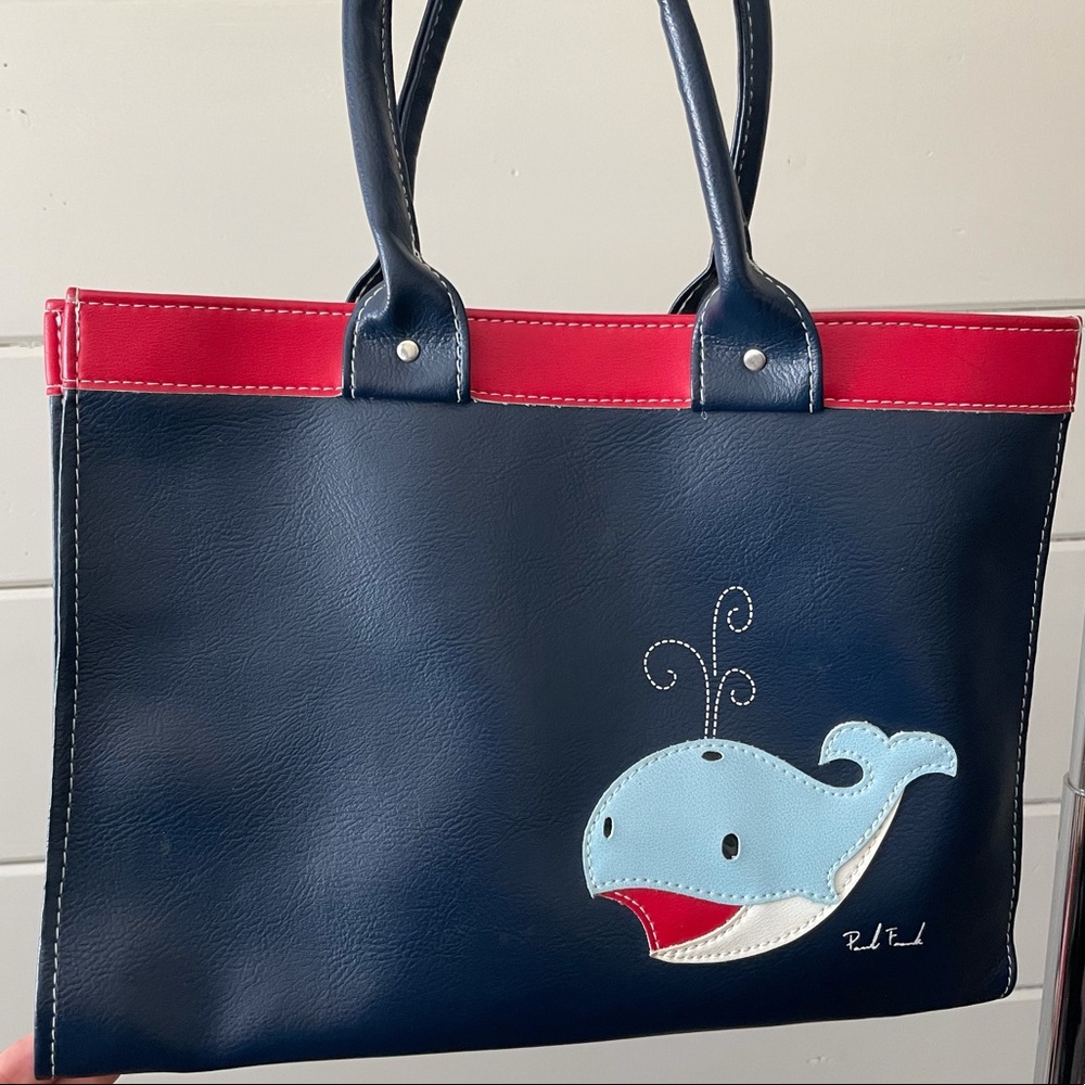 Paul Frank ‘Dic the Whale’ vegan leather tote